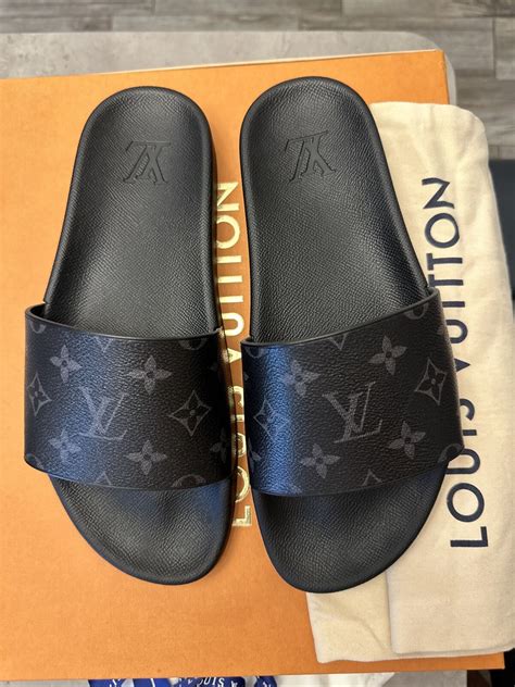 waterfront mule louis vuitton price|louis vuitton waterfront line mule slides.